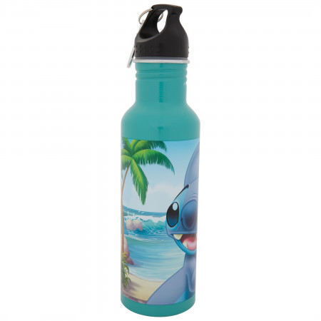 Lilo & Stitch Beach Vibes Aluminum Screw Cap Water Bottle